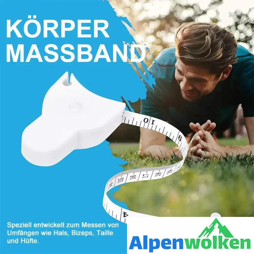 Alpenwolken - Automatisches Schrumpfendes Maßband