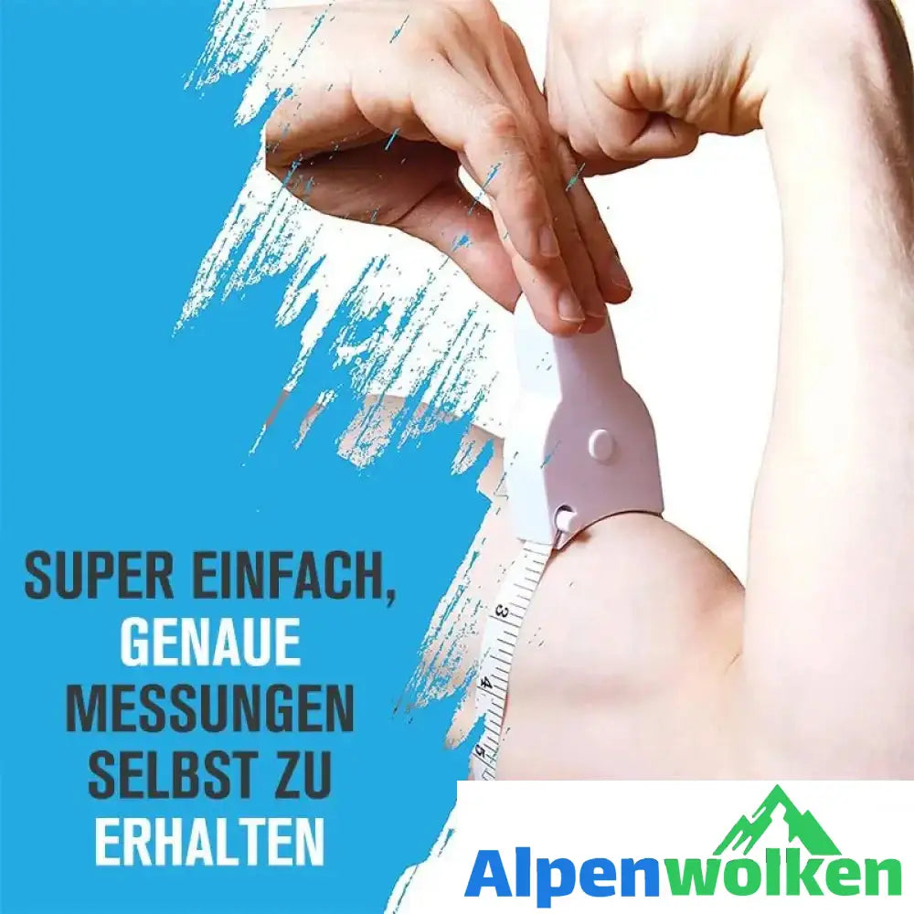 Alpenwolken - Automatisches Schrumpfendes Maßband