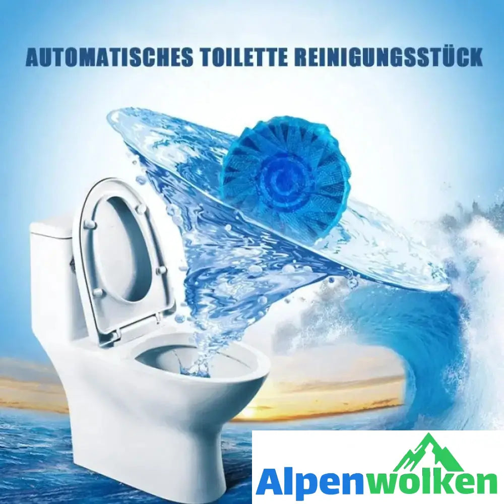 Alpenwolken - Automatisches Toilette Reinigungsstück, 6 PCS