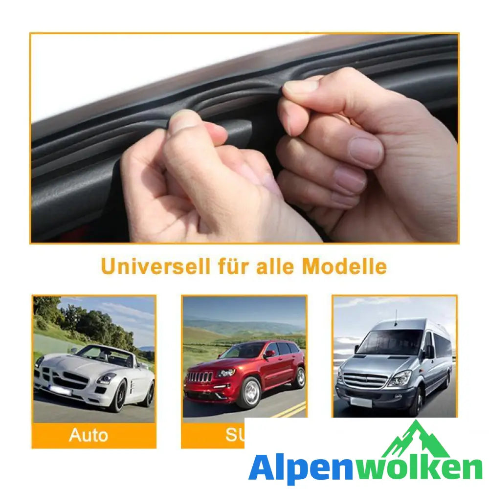 Alpenwolken - Autotür Dichtungsstreifen für Kantenschutz, Geräuschreduzierung, Staubdicht