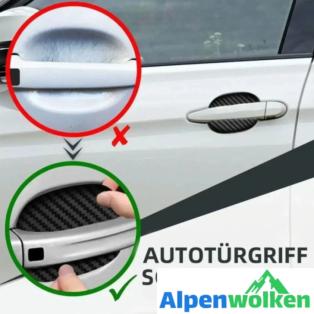 Alpenwolken - Autotürgriff Schutzfolien