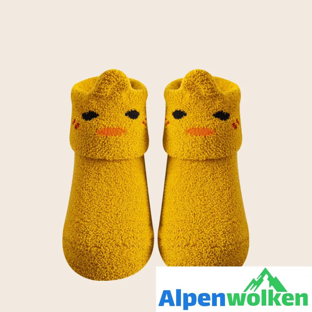 Alpenwolken - Baby Anti-Rutsch Bodensocken