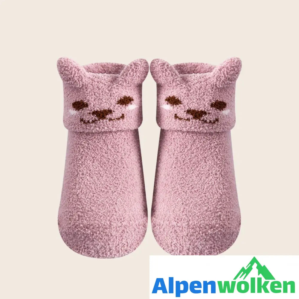 Alpenwolken - Baby Anti-Rutsch Bodensocken