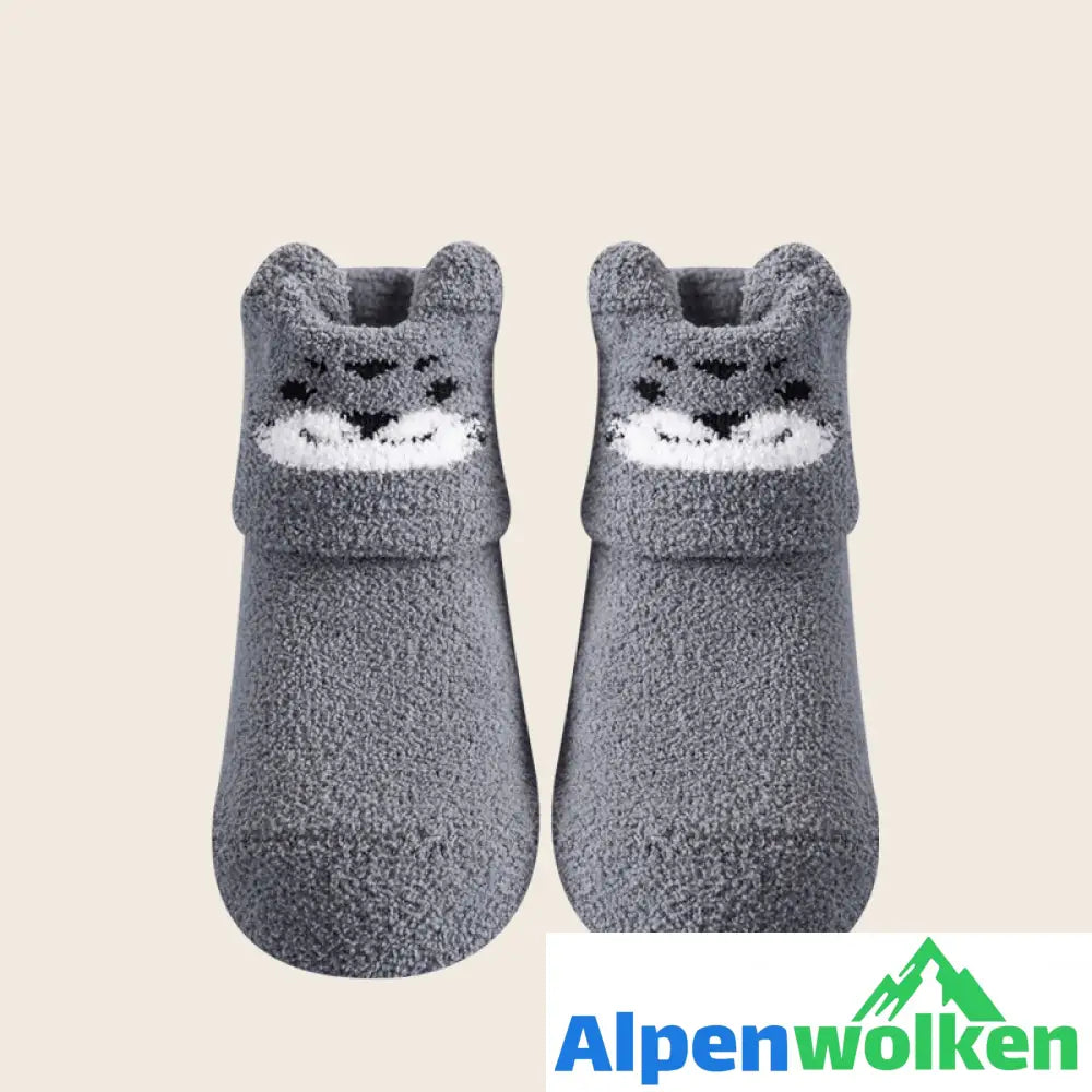 Alpenwolken - Baby Anti-Rutsch Bodensocken