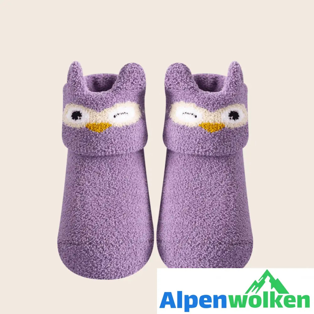 Alpenwolken - Baby Anti-Rutsch Bodensocken