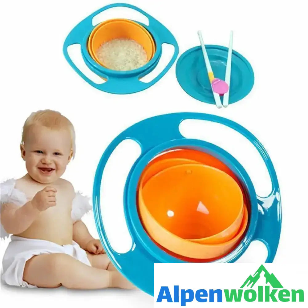 Alpenwolken - Baby Universal "UFO" Schüssel (3 Farben)