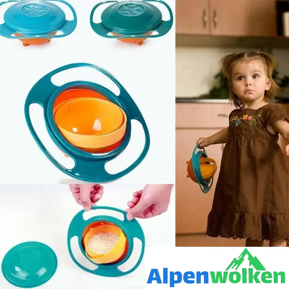 Alpenwolken - Baby Universal "UFO" Schüssel (3 Farben)