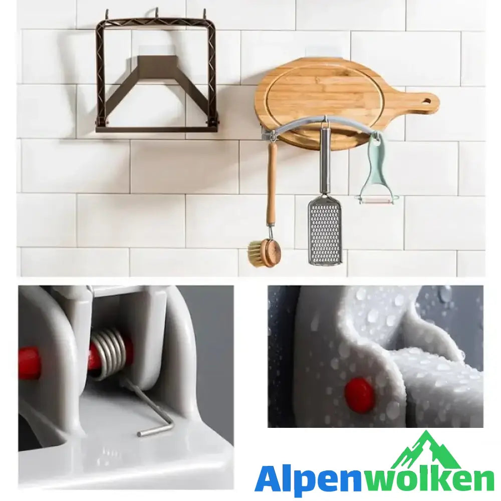 Alpenwolken - Badezimmer Automatisches Rückprall Beckenregal