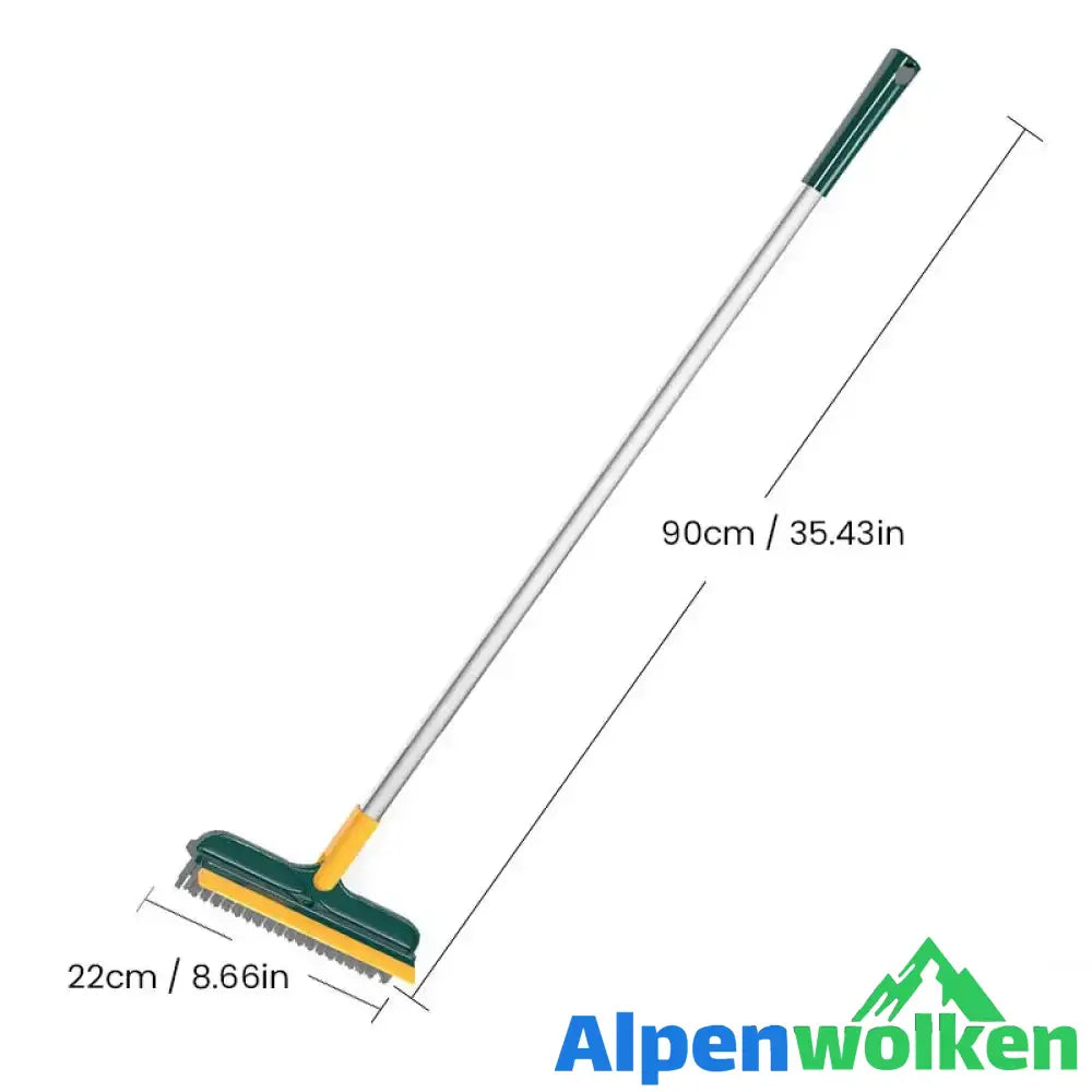 Alpenwolken - Badezimmer-Reinigungsbürste mit langem Stiel