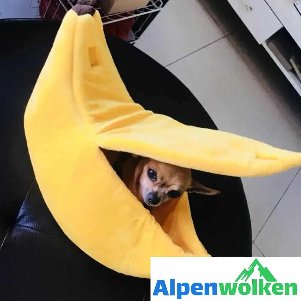 Alpenwolken - Bananen Haustierbett