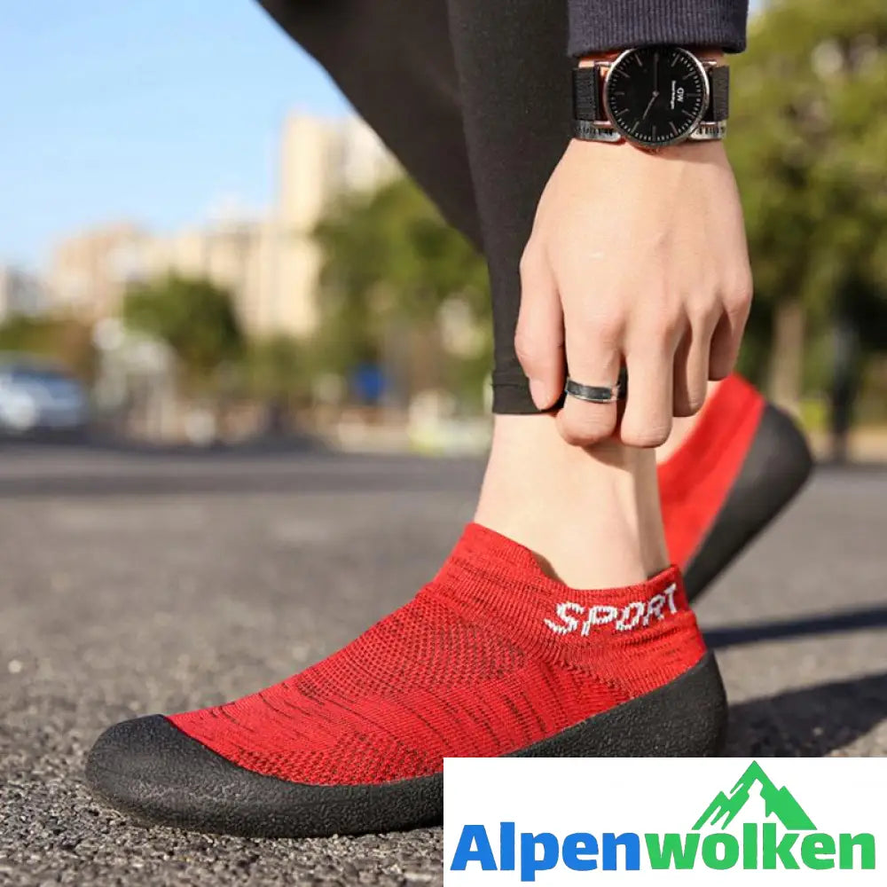 Alpenwolken - Barfuß Sockenschuhe Schuhe