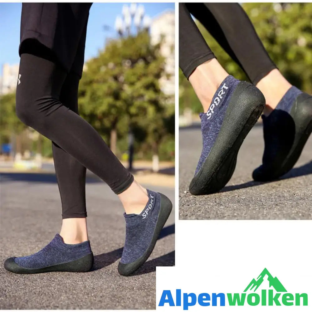 Alpenwolken - Barfuß Sockenschuhe Schuhe