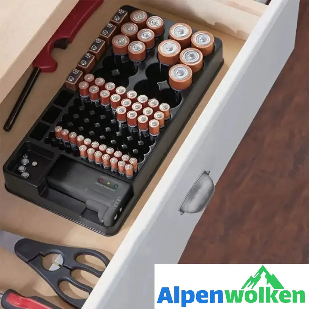 Alpenwolken - Batteriespeicher mit Tester