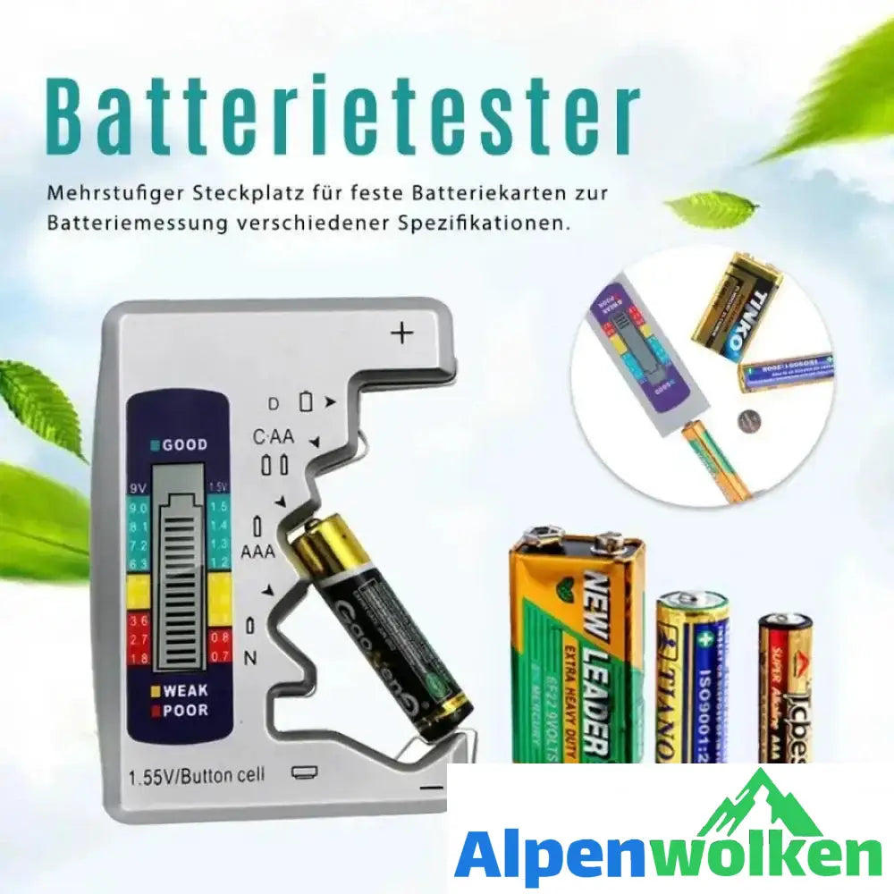 Alpenwolken - Batterietester