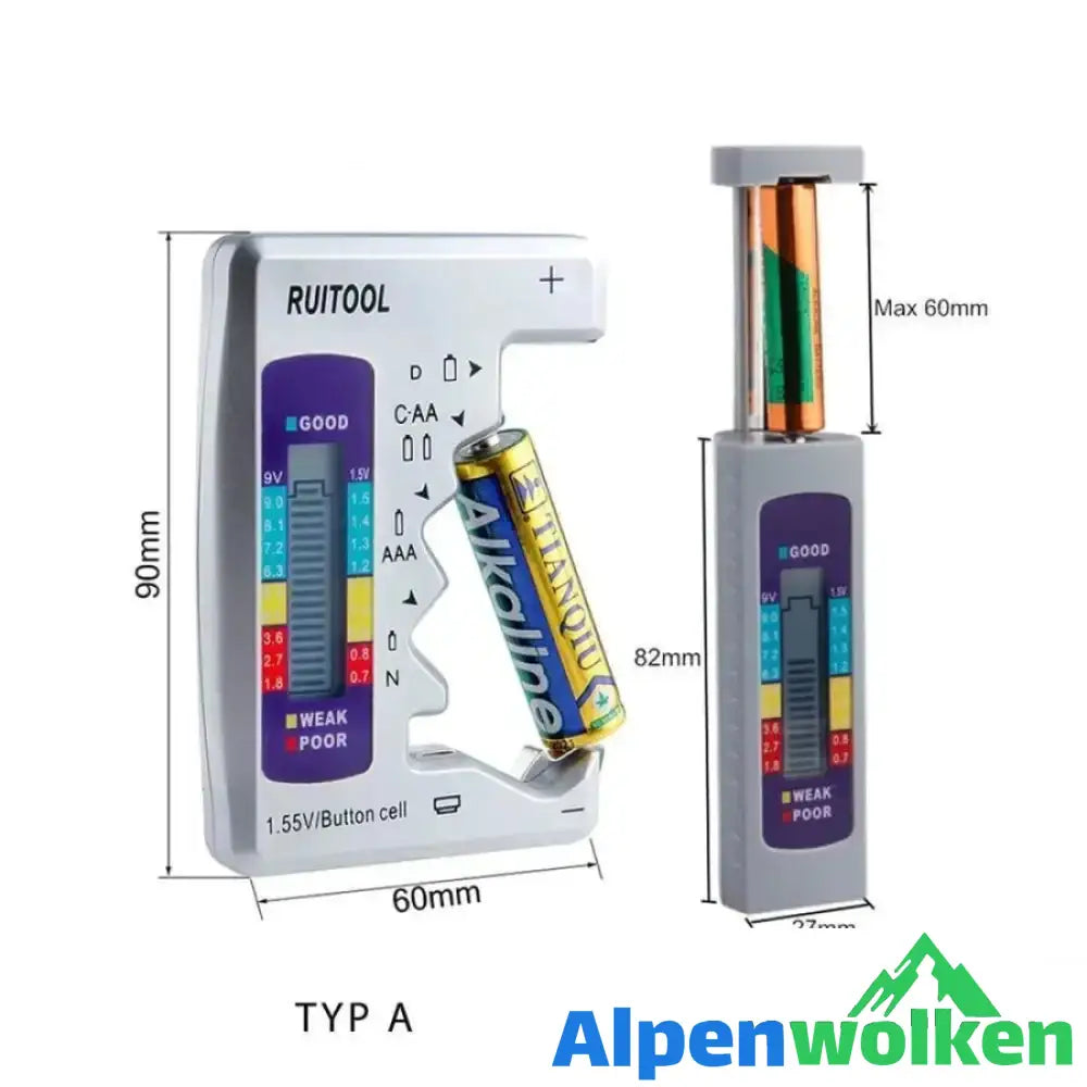 Alpenwolken - Batterietester