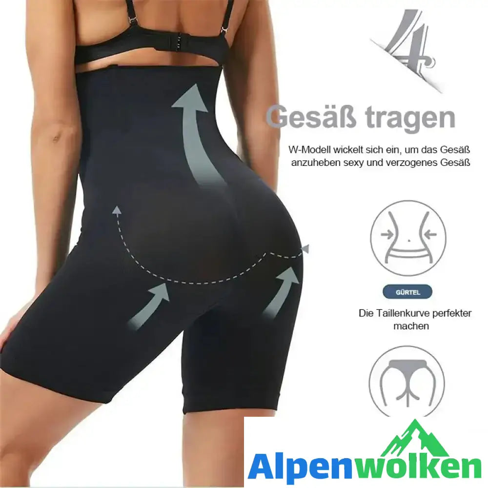 Alpenwolken - Bauchhose mit hoher Taille