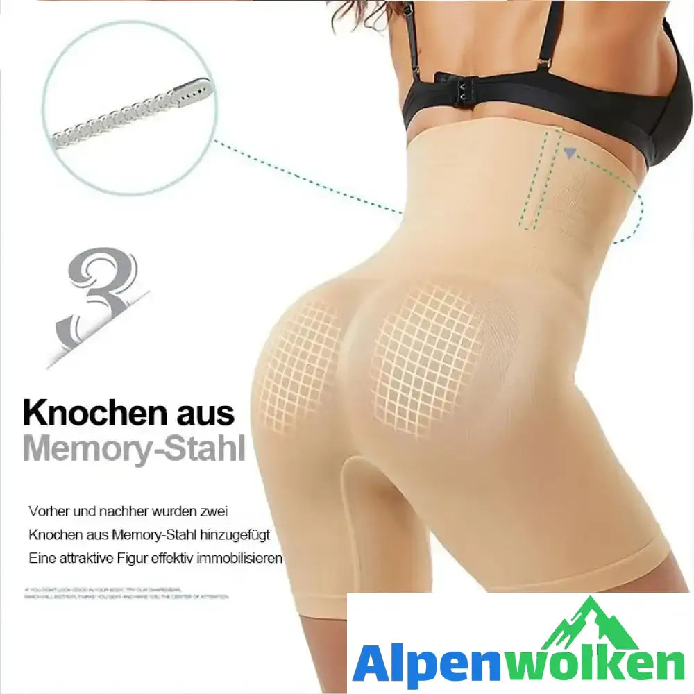 Alpenwolken - Bauchhose mit hoher Taille