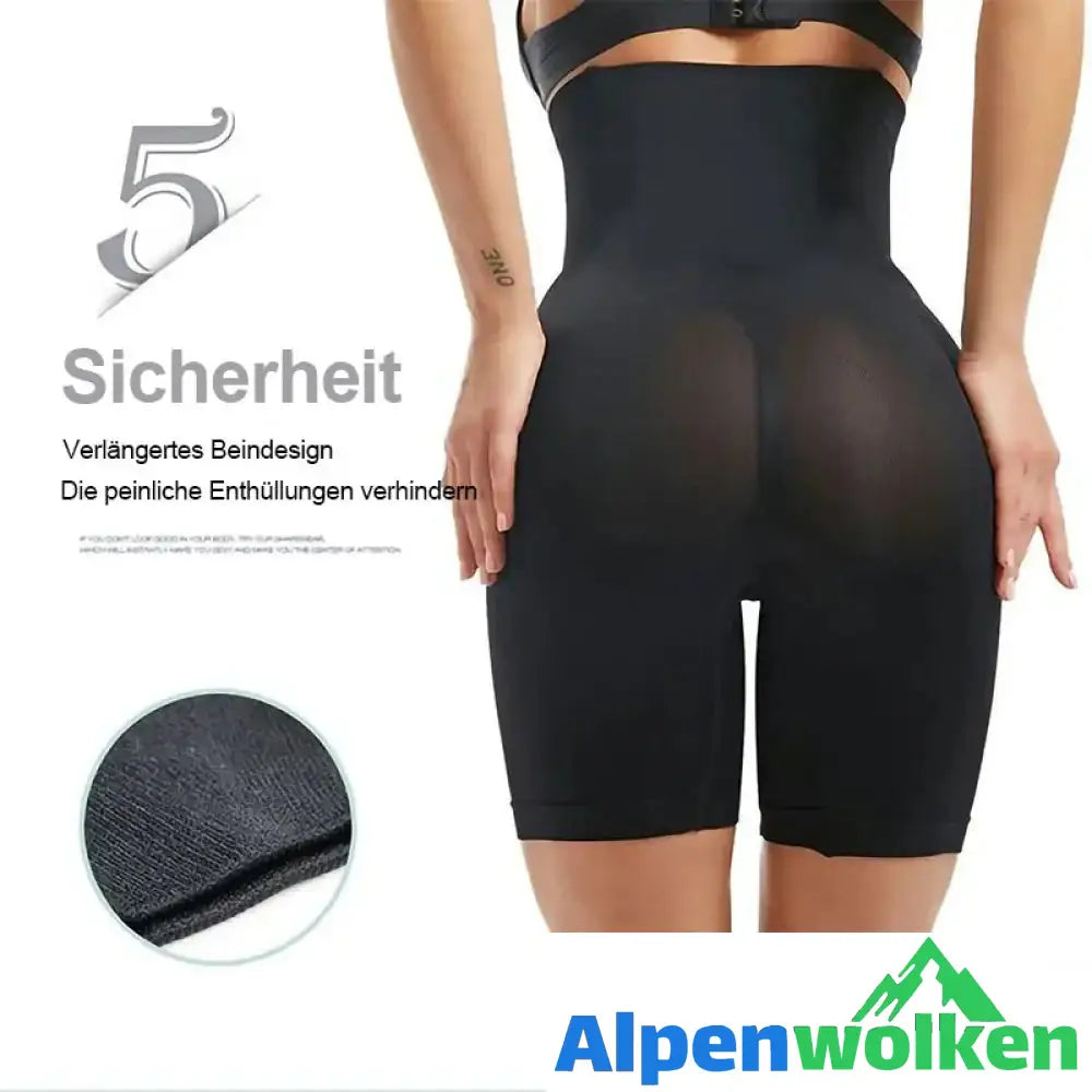 Alpenwolken - Bauchhose mit hoher Taille