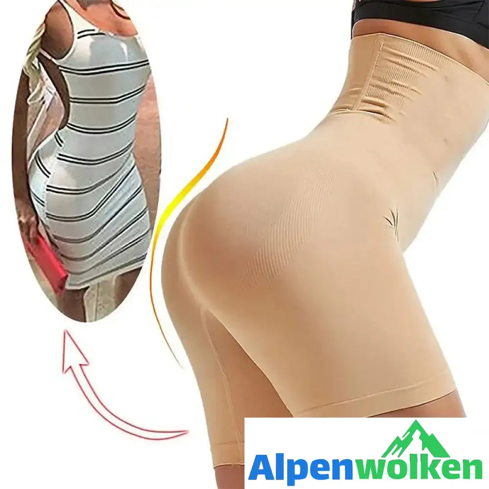 Alpenwolken - Bauchhose mit hoher Taille