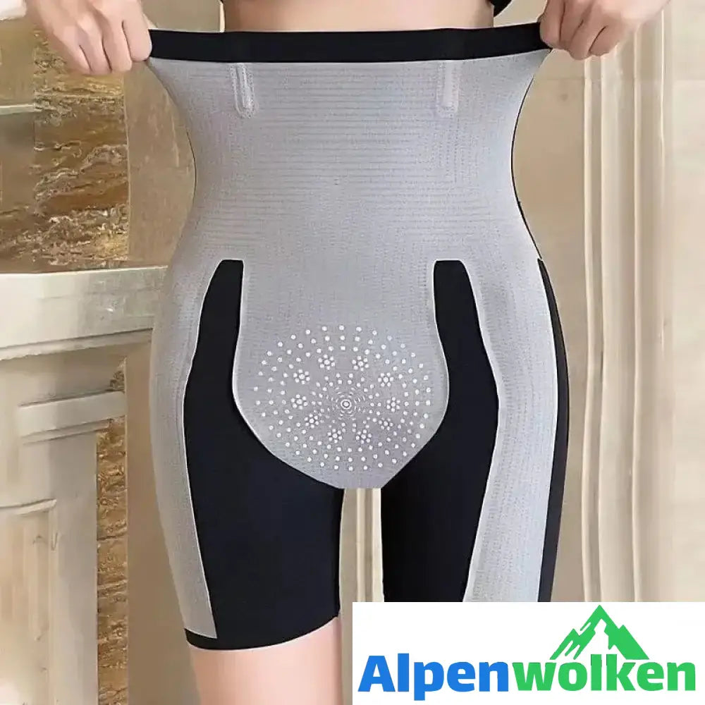 Alpenwolken - 🔥Bauchkontrollhose mit hoher Taille🔥 schwarz