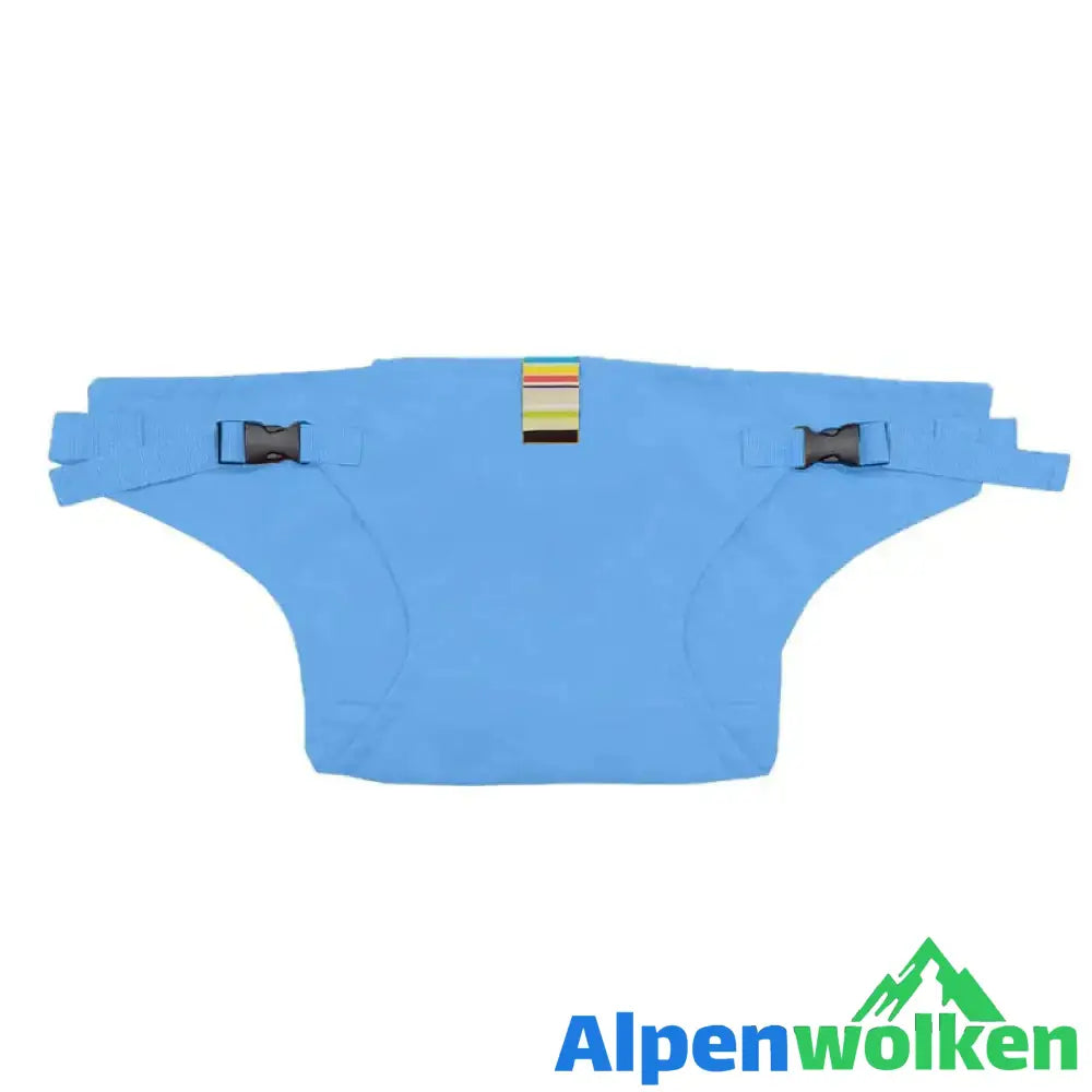 Alpenwolken - Befestigungsgurt für Baby-Esszimmerstuhl blau