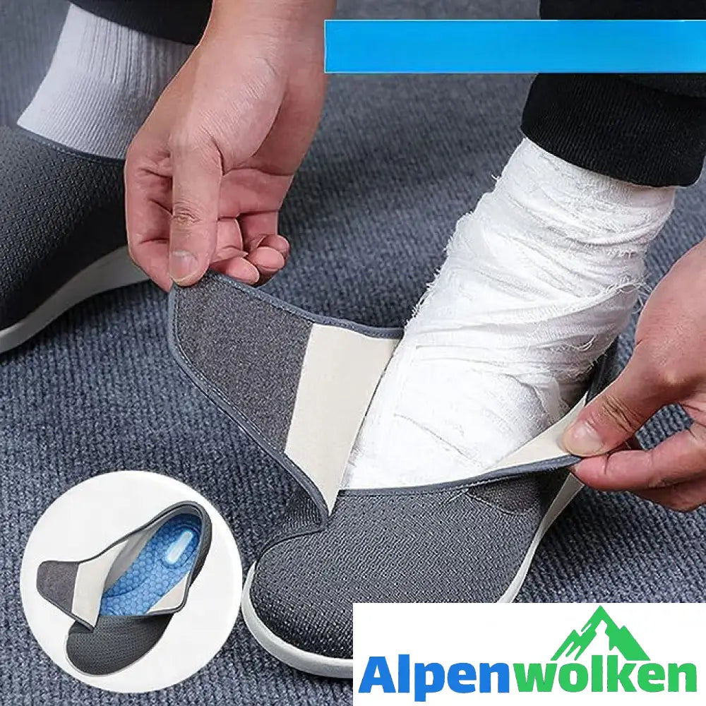 Alpenwolken - BEQUEME BREITE DIABETIKERSCHUHE