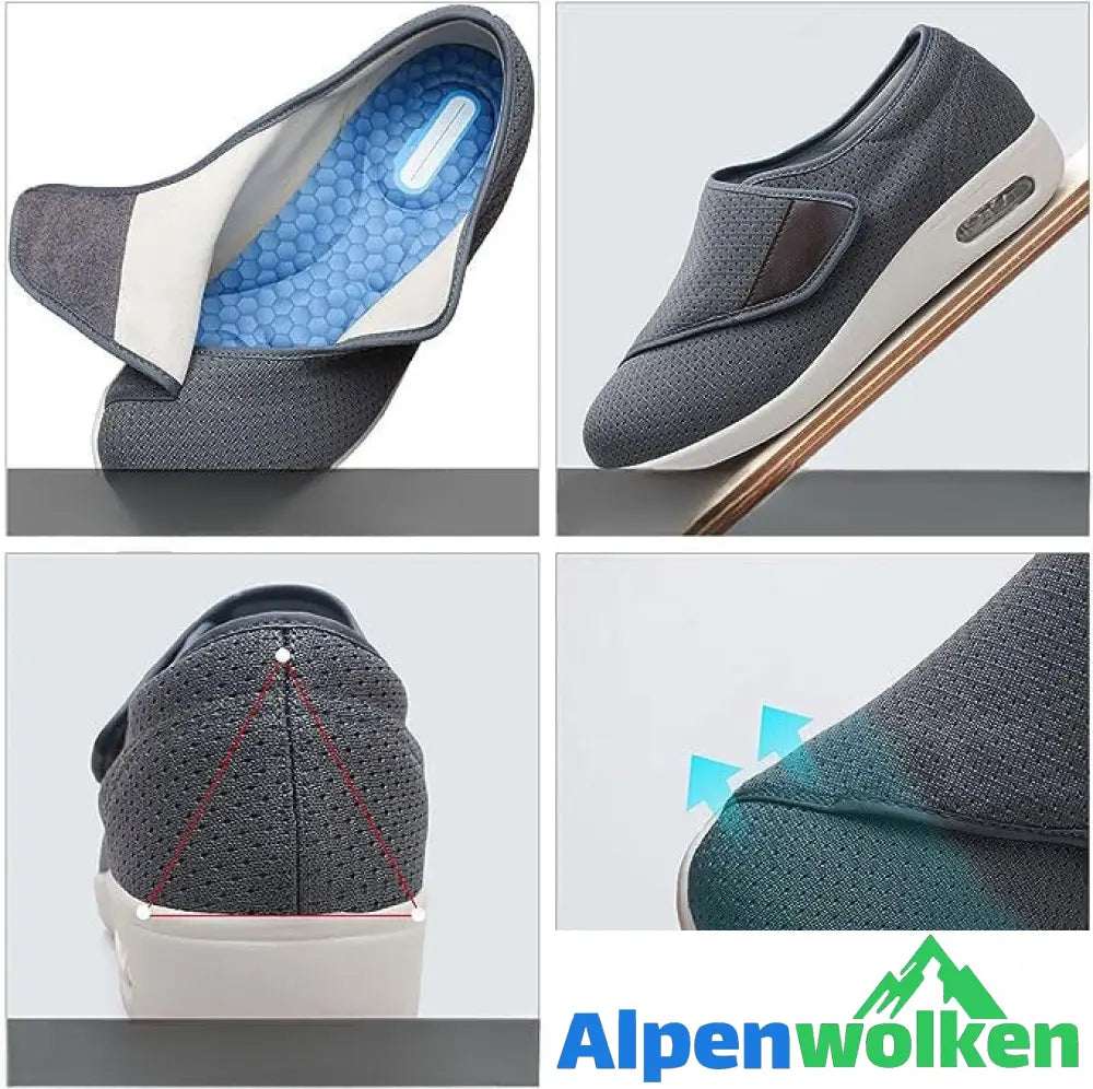 Alpenwolken - BEQUEME BREITE DIABETIKERSCHUHE