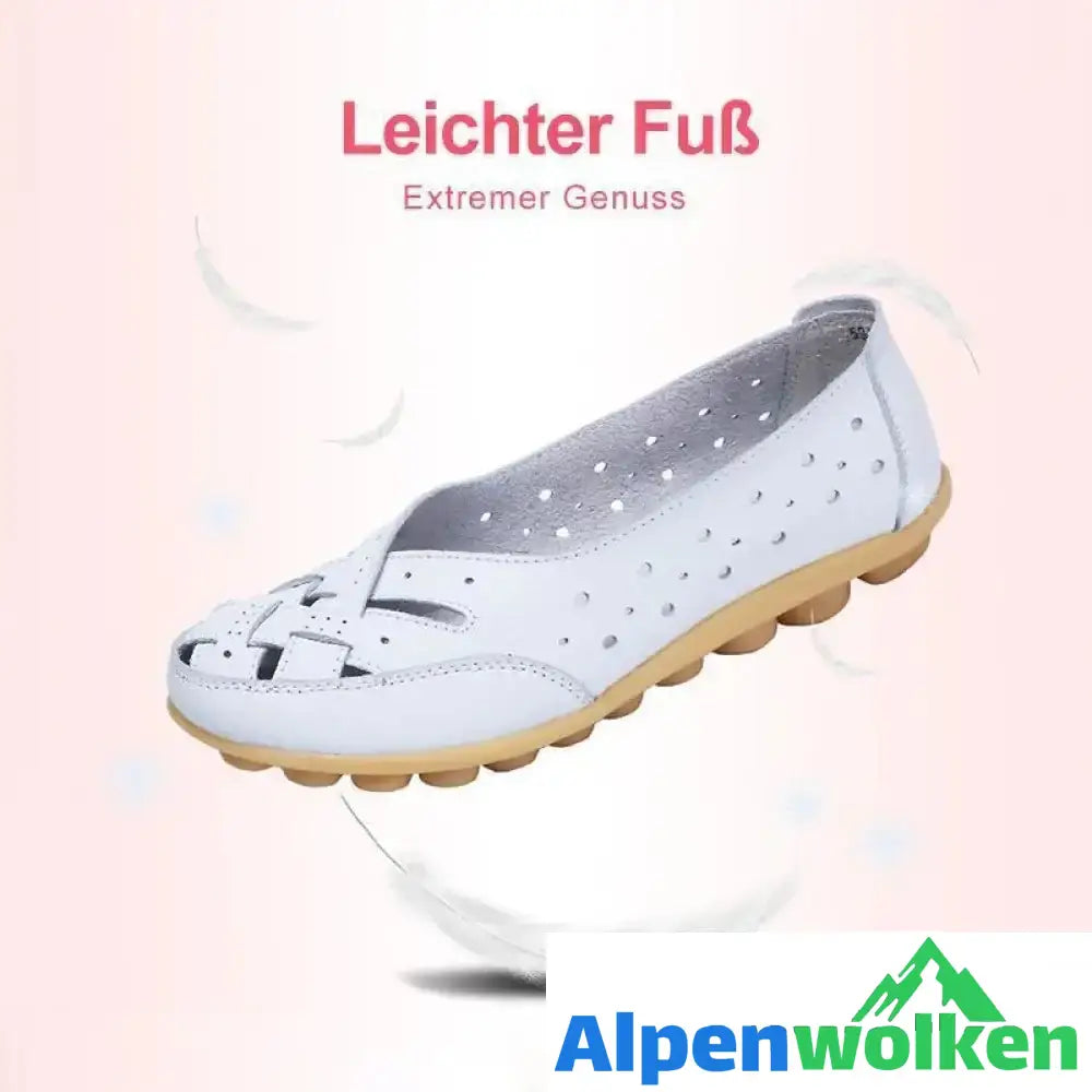 Alpenwolken - Bequeme und Weiche Damen Lederschuhe