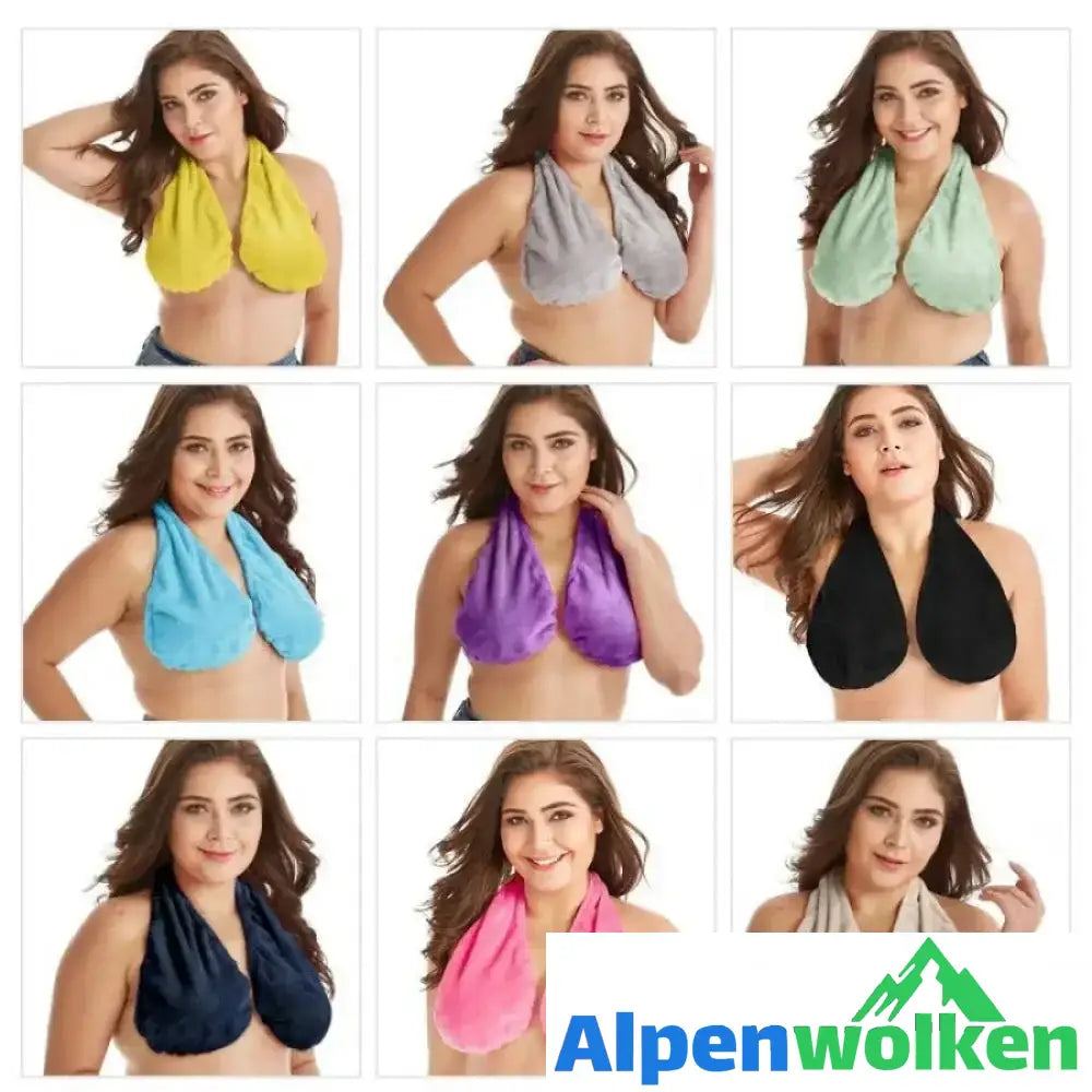 Alpenwolken - Bequemer Handtuch BH