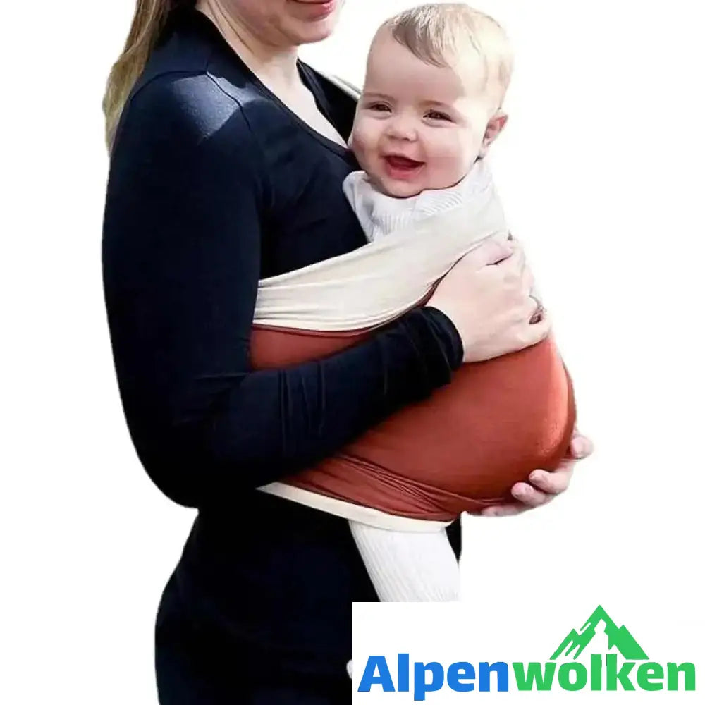 Alpenwolken - Bequemes Baby-Rückenhandtuch