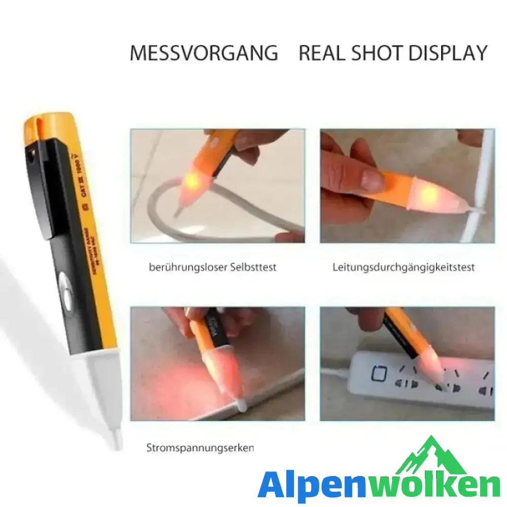 Alpenwolken - Berührungsloser Spannungstester