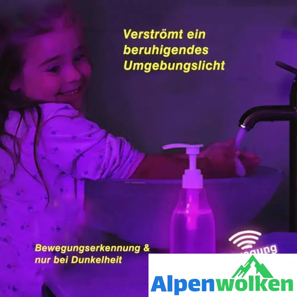 Alpenwolken - Bewegungsaktivierter LED-Seifenspender