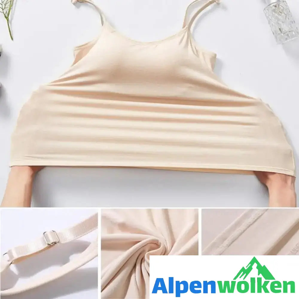 Alpenwolken - BH Cami Tank mit integriertem BH