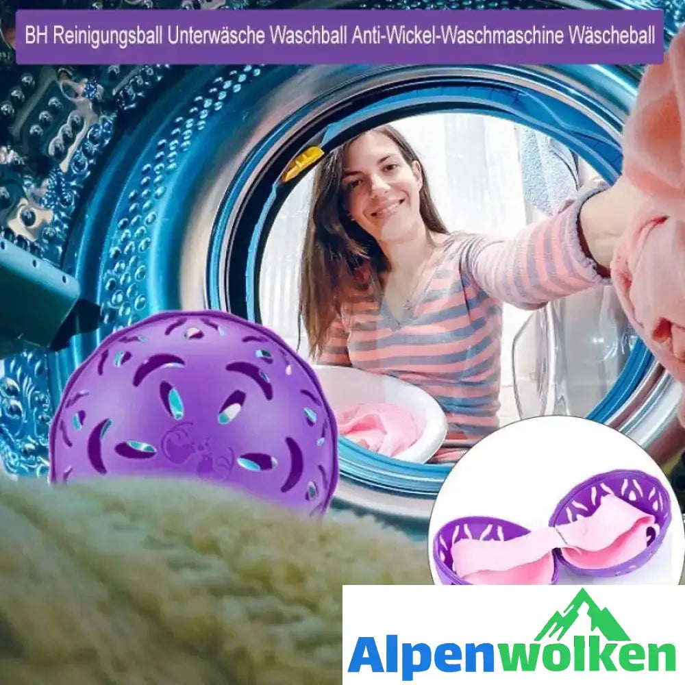 Alpenwolken - BH-Schoner Wäschewaschmaschinenschutz