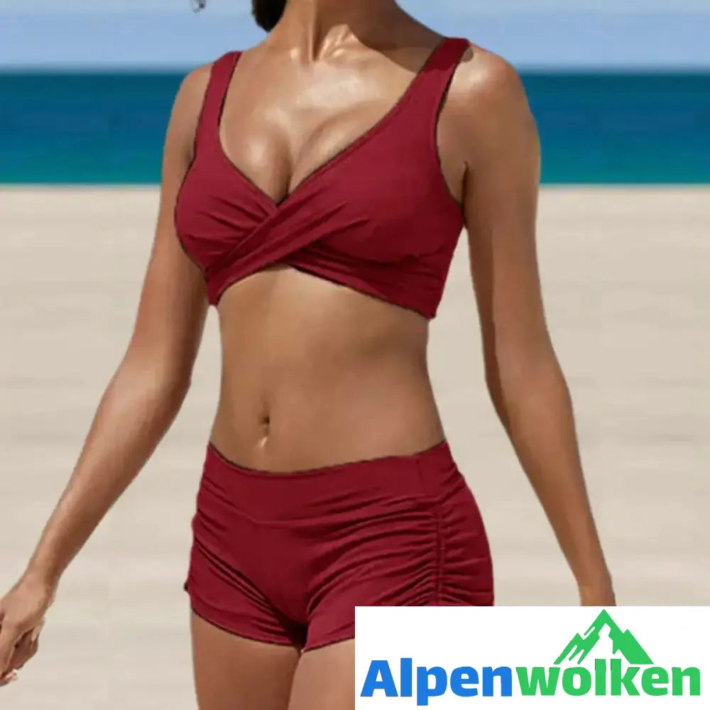 Alpenwolken - Bikini-Badeanzug