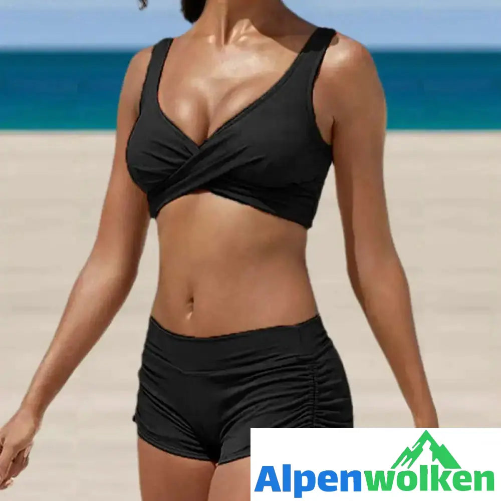 Alpenwolken - Bikini-Badeanzug