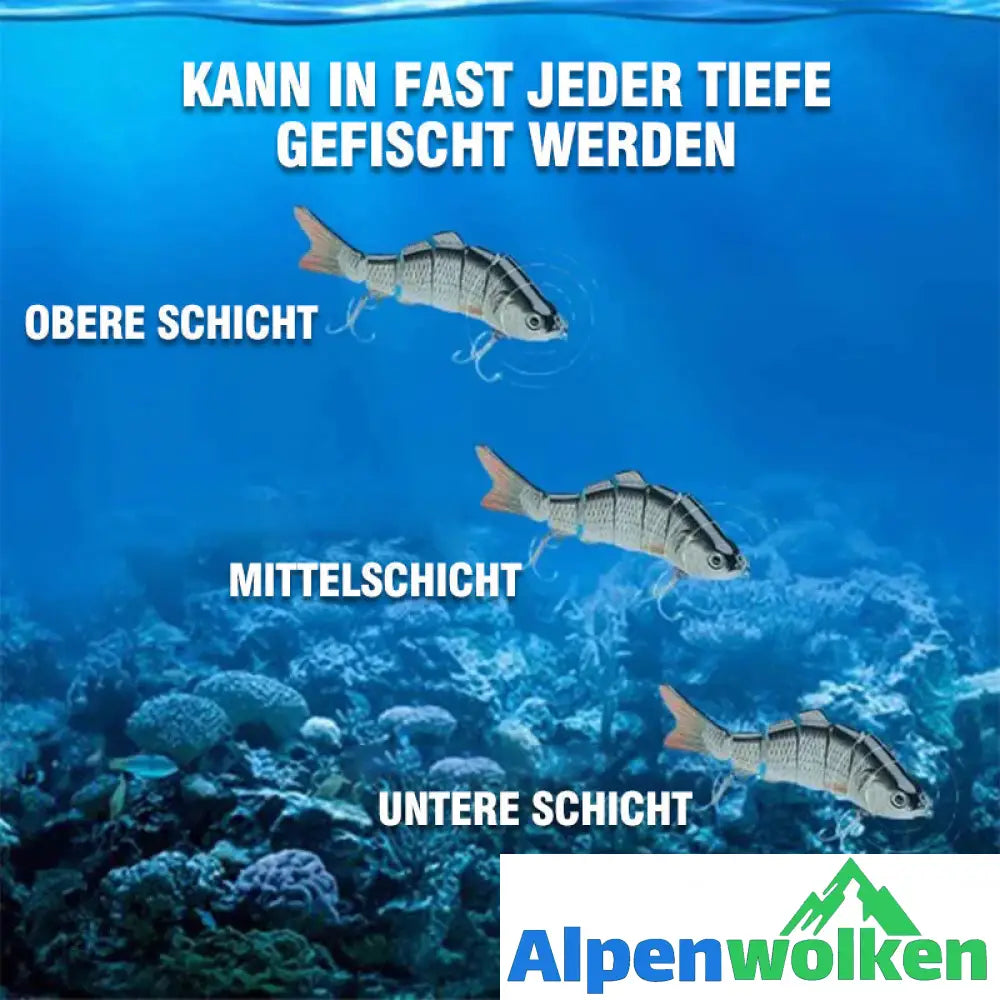 Alpenwolken - Bionic Schwimmköder-Set ( 5STK )