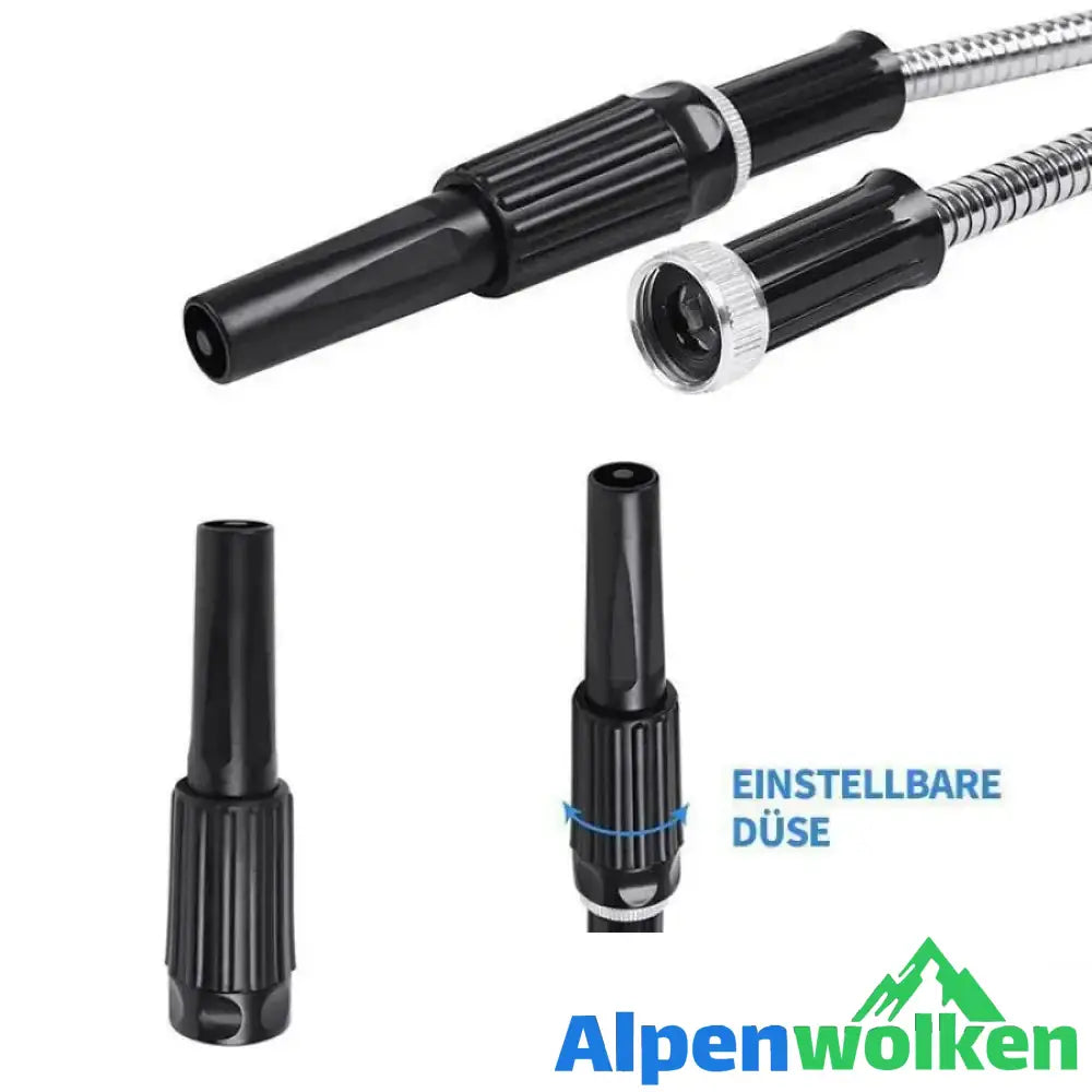 Alpenwolken - Bionic Steel 304 Edelstahl-Gartenschlauch