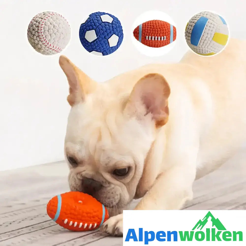 Alpenwolken - 🐶Bissfester Ball für Hunde🐕