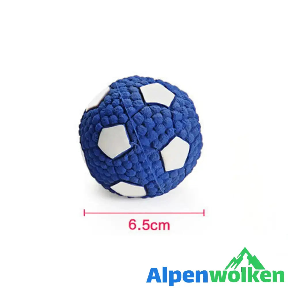 Alpenwolken - 🐶Bissfester Ball für Hunde🐕 Fußball