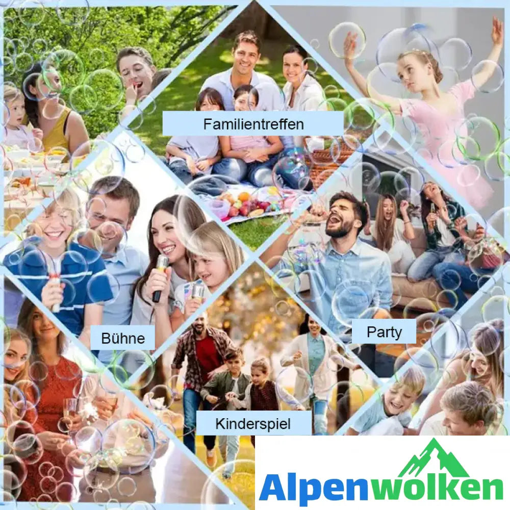 Alpenwolken - 🫧Blasenspielzeug mit 32 Löchern