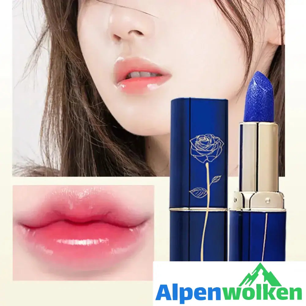 Alpenwolken - Blauer, farbwechselnder Lippenstift von Enchantress