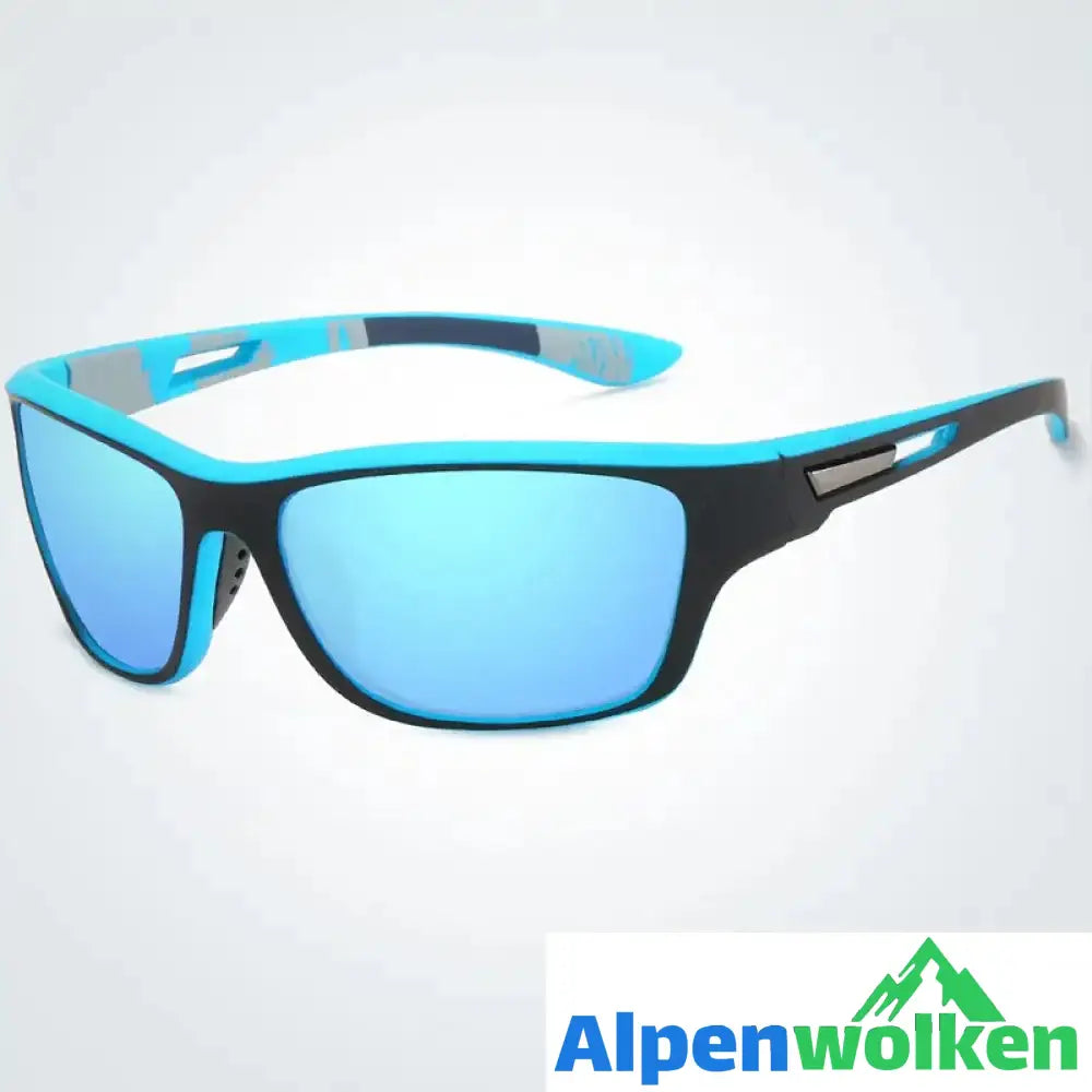 Alpenwolken - Blendfreie Outdoor-Sportsonnenbrille mit polarisierten Gläsern