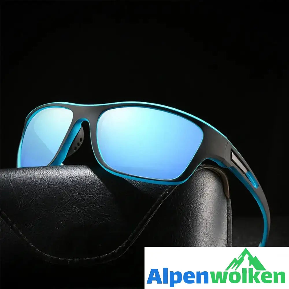 Alpenwolken - Blendfreie Outdoor-Sportsonnenbrille mit polarisierten Gläsern