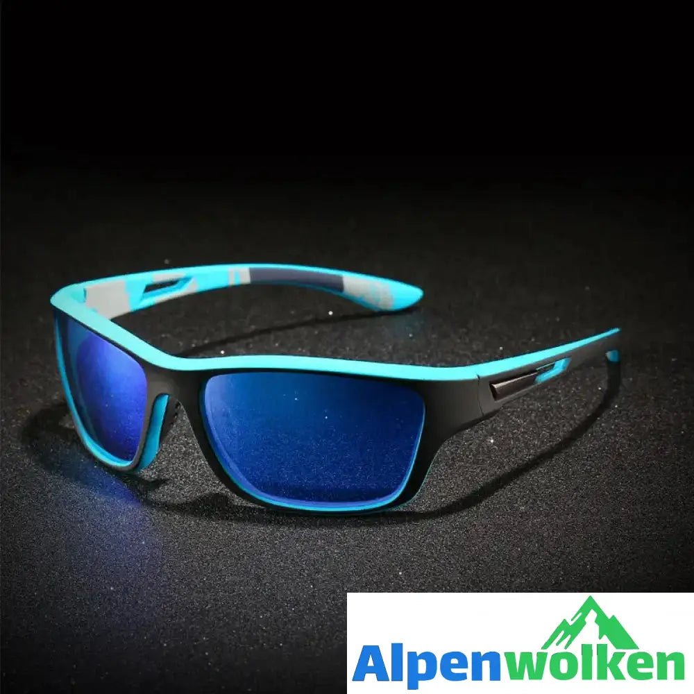 Alpenwolken - Blendfreie Outdoor-Sportsonnenbrille mit polarisierten Gläsern