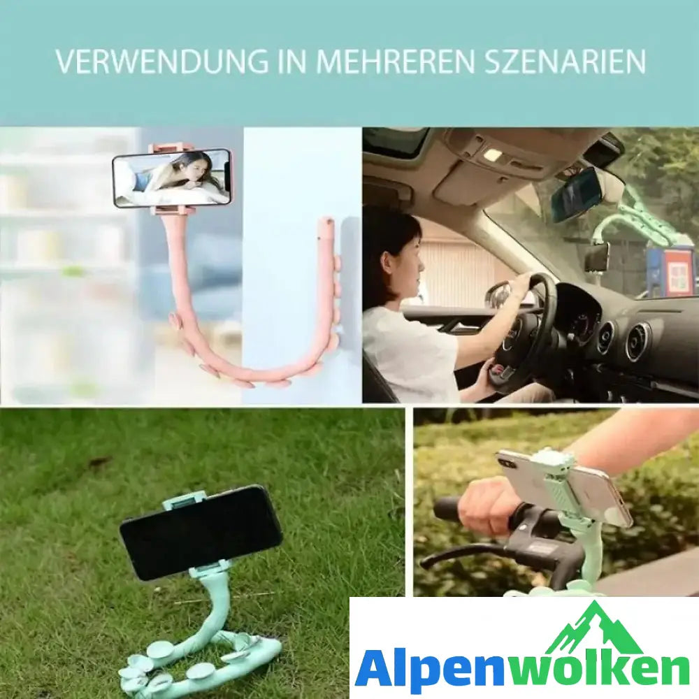 Alpenwolken - Bluetooth Raupe Handyhalter