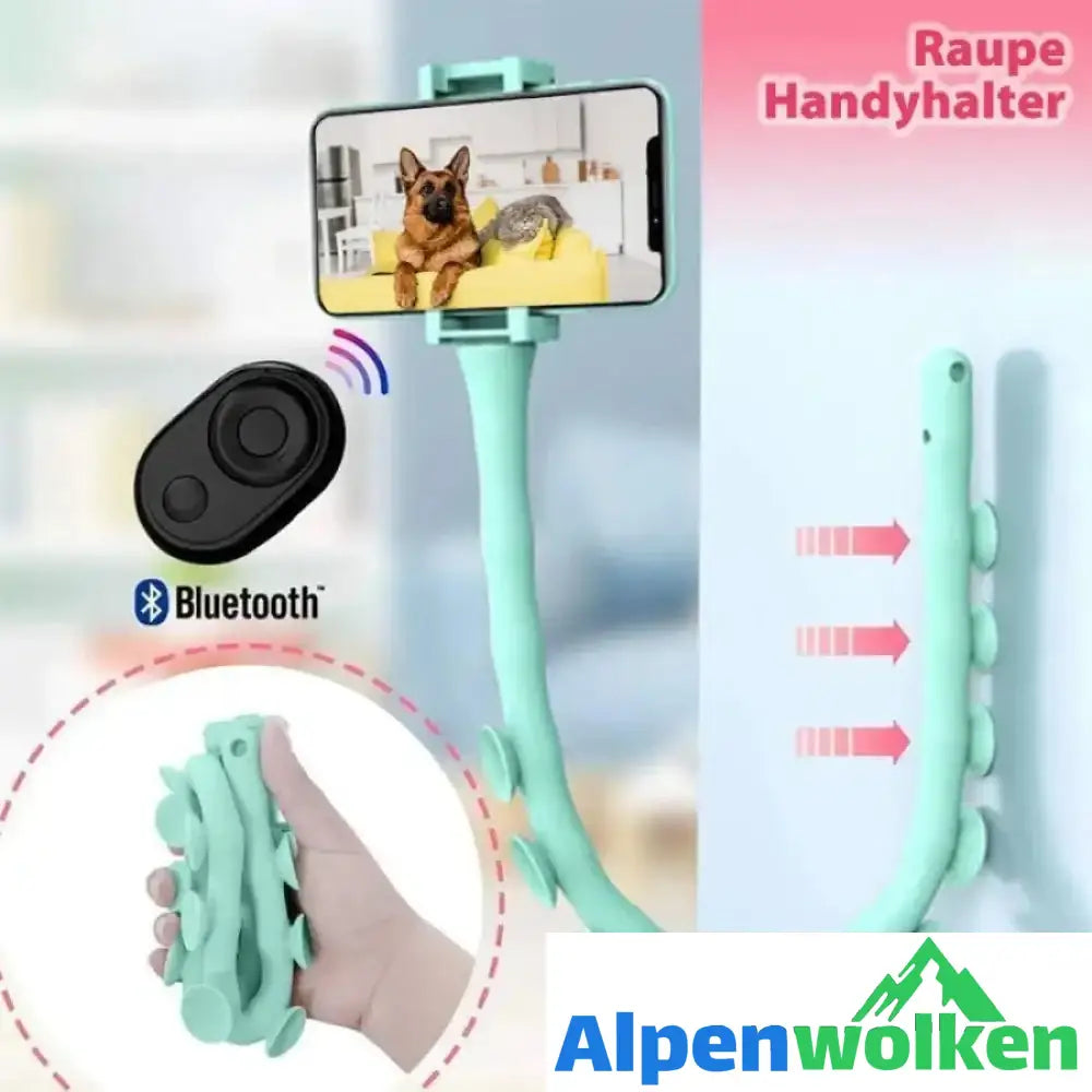 Alpenwolken - Bluetooth Raupe Handyhalter