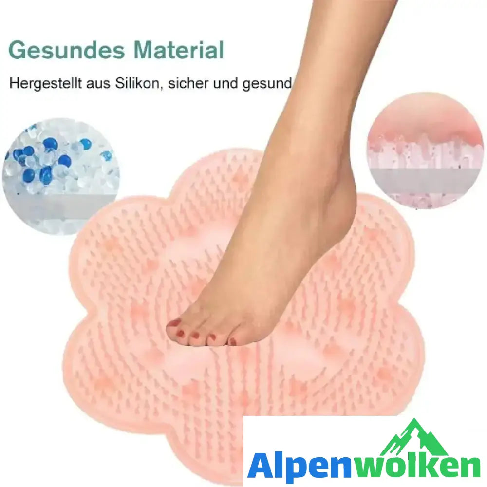 Alpenwolken - Blume Faul Badmassagekissen