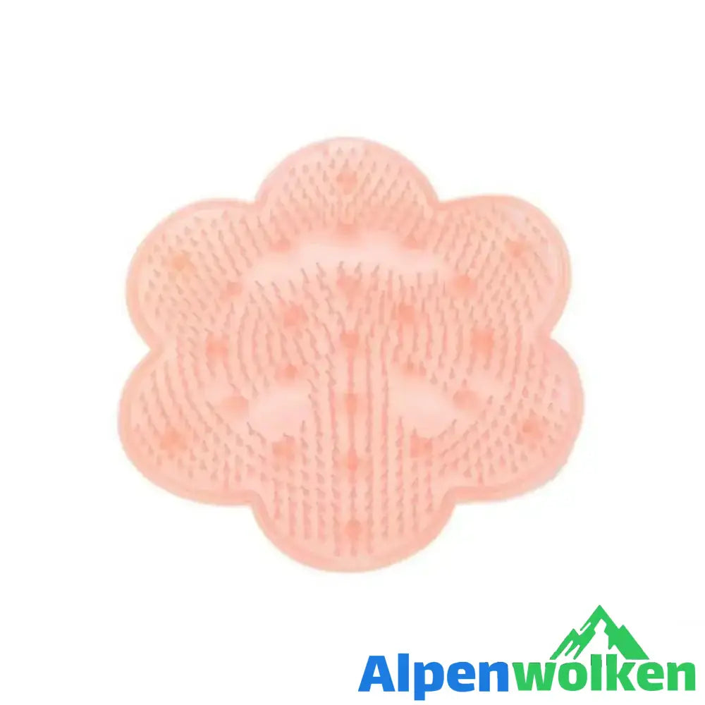 Alpenwolken - Blume Faul Badmassagekissen Rosa