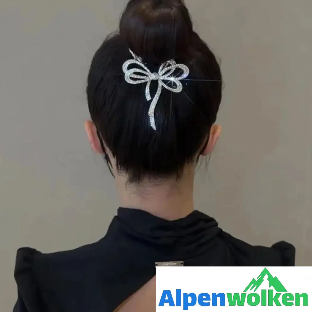 Alpenwolken - 🎅Bogenknoten leicht-Luxus-Haarspange🎀